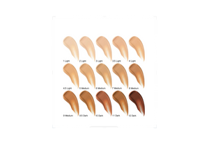 CHARLOTTE'S BEAUTIFUL SKIN FOUNDATION Shades are  7 Natural , 9 warm Chalid, & 11,