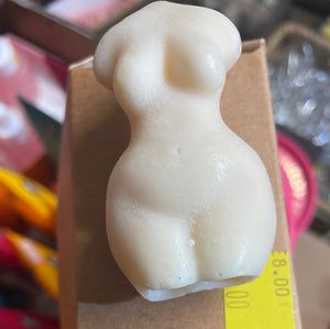 Demi candle shape of ladies body