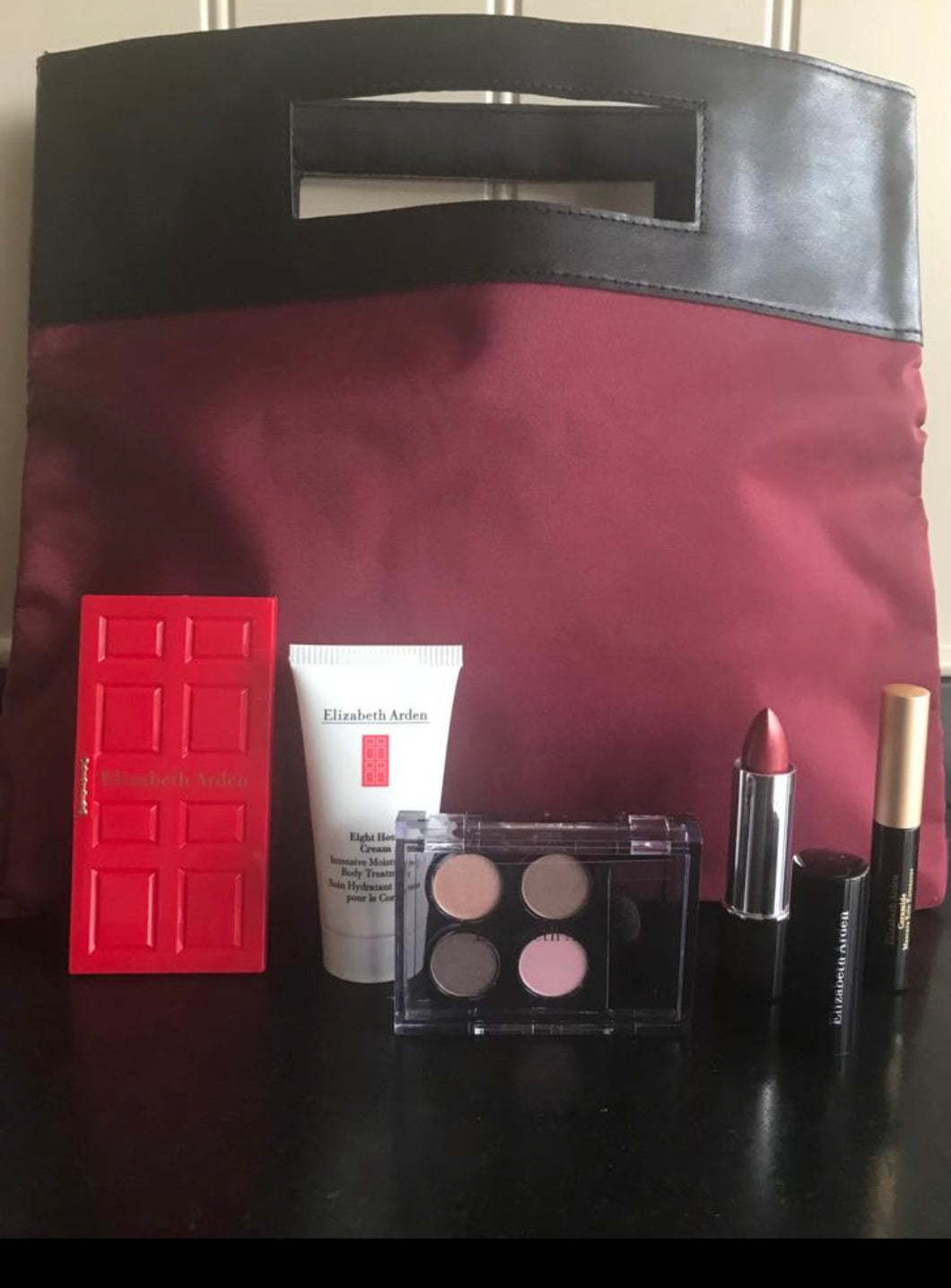 Elizabeth Arden Bag with products